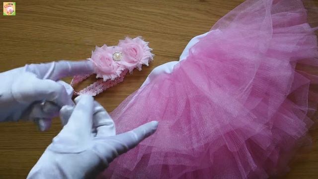 Посылка 12 юбка пачка из Китая. Фотосессия маленькой балерины