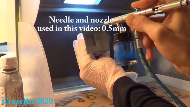 Aérographe Dilution - Model Master / Tamiya X-20A - ACRYLIC.