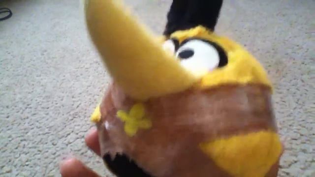 Angry Birds Space Homemade Atom Bird Plush