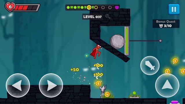 Stickman Go  All levels 33 - 40  BOSS  Stickman Adventure Part 5