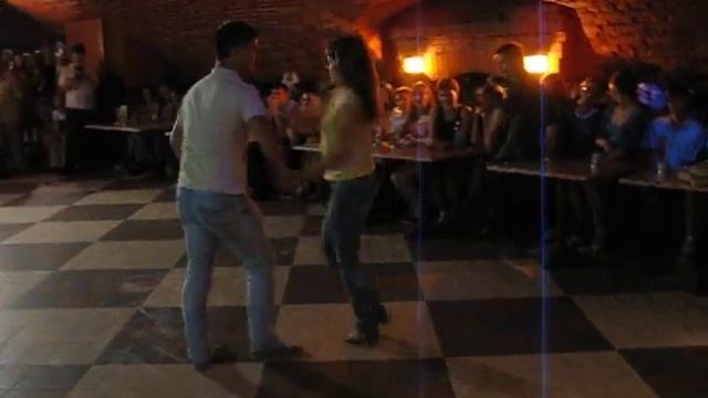 Игорь и Яна Кузнецовы. West Coast Swing. 26.08.2012