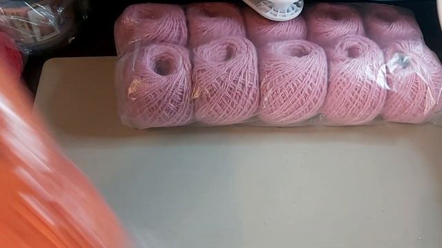 распаковка Кисловодской пряжи 26 упаковок с wildberries