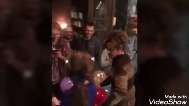 Видео со съёмок