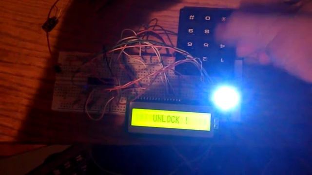 Кодова брава с PIC16F628A