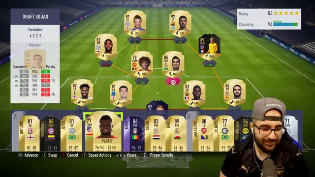 INSANE FUT DRAFT WIN FOR TOTGS PACKS!! FIFA 18 Ultimate Team Road To Fut Champions #69 RTG