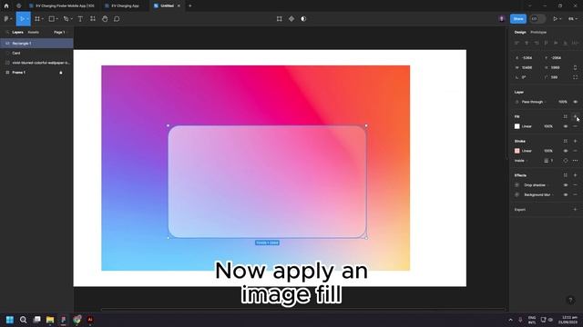 How To Create Glass Effect / Glassmorphism In Figma | 2 Minute Figma Tutorial