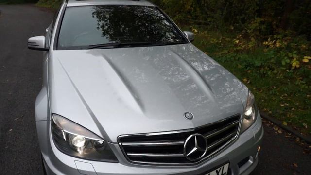 2010(60) MERCEDES BENZ C63 AMG 6.2 V8 AUTOMATIC SALOON 367 BHP BRIGHT SILVER