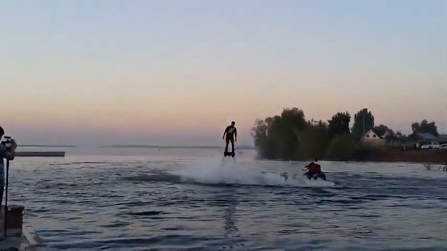 FLYBOARD Show Samara. Сальто на флайборде.