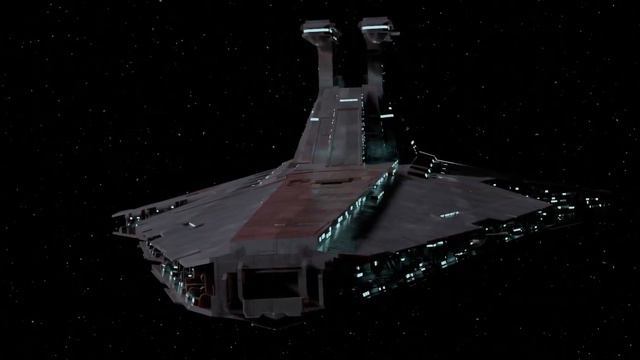Star Destroyer Venator - Test Animation For Star Wars: Fan Film