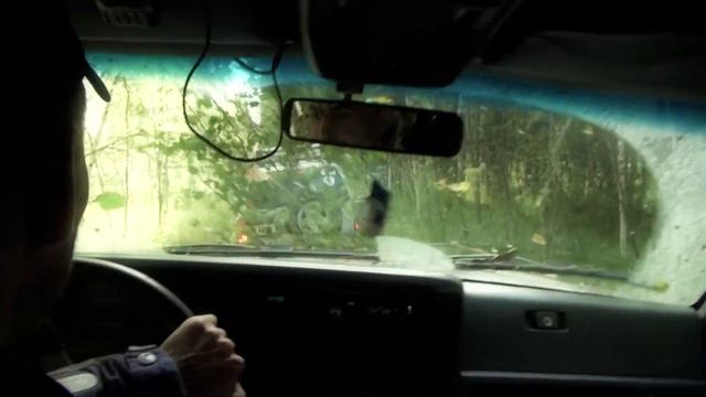 Дорога на озеро Кирек