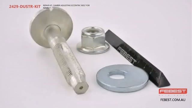 2429-DUSTR-KIT REPAIR KIT, CAMBER ADJUSTING ECCENTRIC BOLT FOR RENAULT