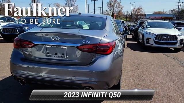New 2023 INFINITI Q50 LUXE, Willow Grove, PA PM542054