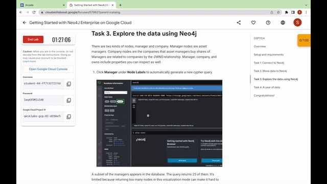 Getting Started With Neo4J Enterprise On Google Cloud |#qwiklabs