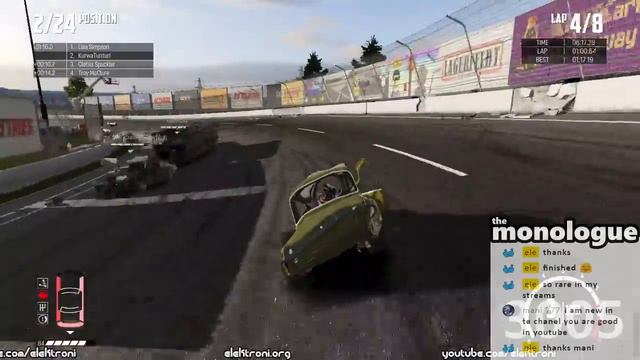 Wreckfest Mods Fun - Flying Schoolbus!