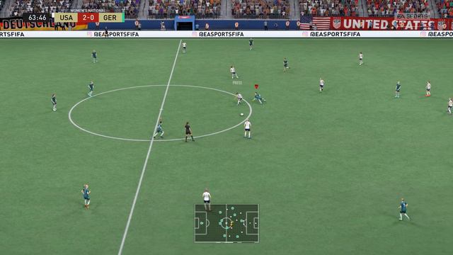 Women's World Cup | FIFA 22 | FINAL | Germany Vs USA | PC Gameplay HD