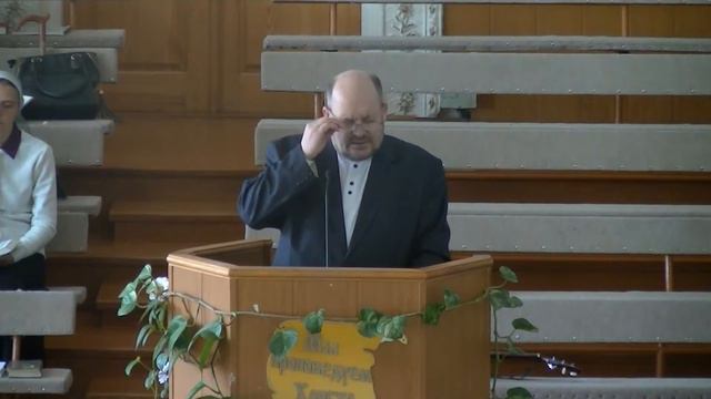 Владимир Харин, проповедь