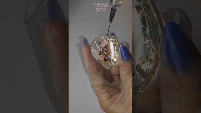 Процесс создания брелока-шейкера по Благословение небожителей 🦋 Сё лянь и Хуа Чен китайское аниме