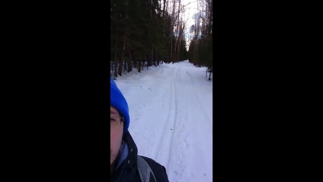 Лыжная трасса в Оболенске