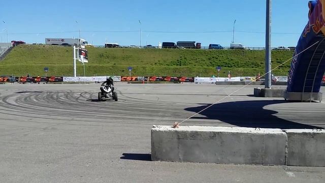 ММАС 2016, показательные выступления на мотоциклах и квадроциклах..