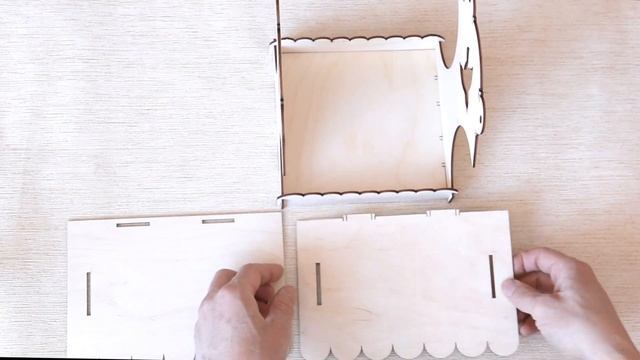 Сборка кормушки из фанеры
