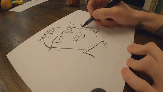 Logan Does A 30 Second Drawing For CanceledCon
