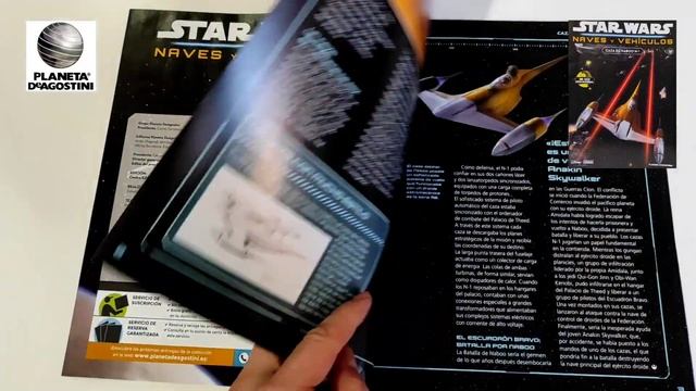 Coleccionable Star Wars Naves y Vehículos #21: Caza de Naboo N1