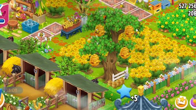 Hay Day #49/116lvl✨/Конкурс на 300 подписчиков🥳/Осенняя дорожка🍁/Амбар, силос, территория, рыбалка