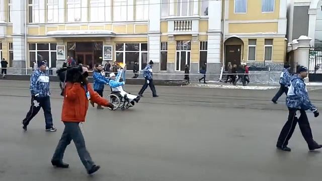 Президент СРО ВОГ Зайнутдинов Р.Р. принял участие в Эстафете Паралимпийского огня в Екатеринбурге