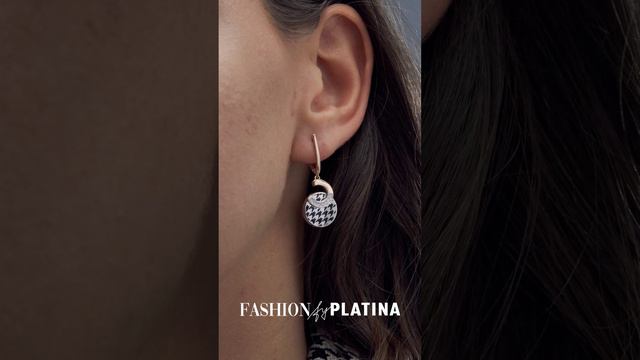 Принт Гусиная лапка от ювелирного бренда PLATINA