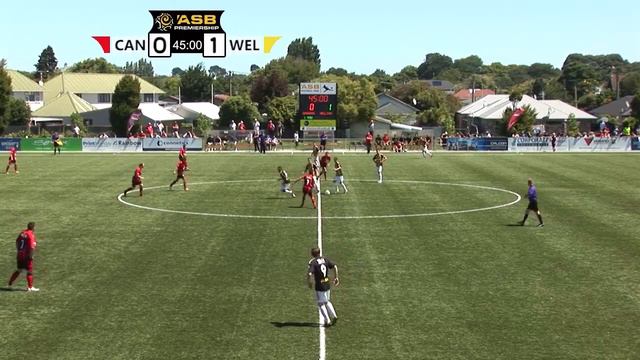 2012-2013 ASB PREMIERSHIP Full Game:Canterbury Utd V Team Wellington(20.1.2013)