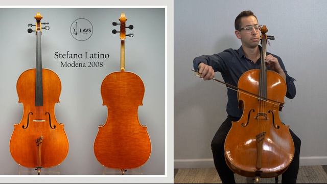 LAVS Cello Audio Sample: Stefano Latino 2008
