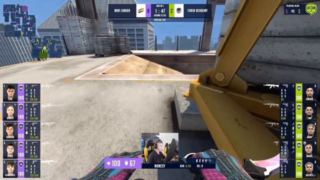 NAVI JUNIOR Vs FURIA ACADEMY. WePlay Academy League Season 1. HIGHLIGHTS CSGO