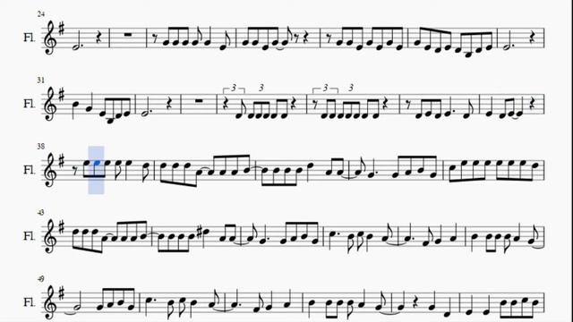 Flute Sheet Music: How To Play Bad Romance By Lady Gaga