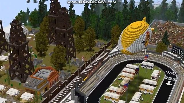 КАРТА ГОЛЛИВУДА ! ОЧЕНЬ *БОЛЬШАЯ* КАРТА ДЛЯ МАЙНКРАФТА-КАРТЫ ГОРОДОВ ДЛЯ МАЙНКРАФТ!!