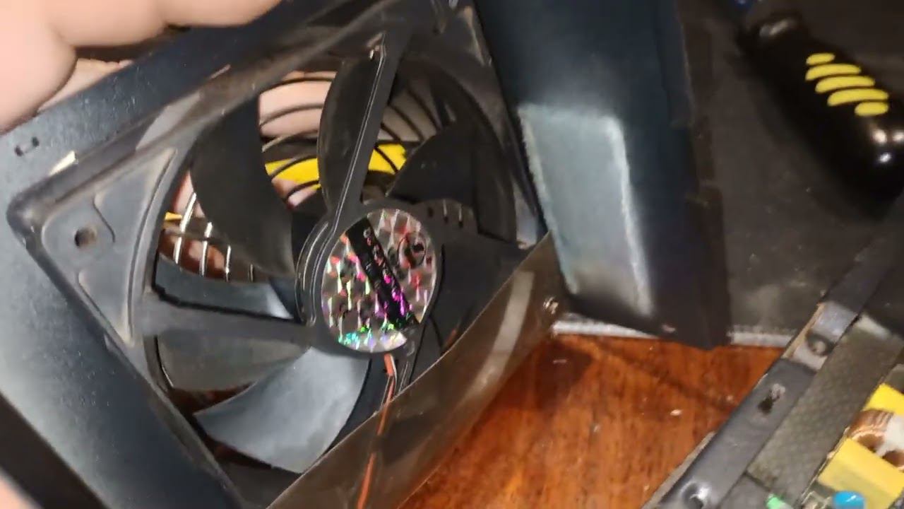 5 лет не чистил Блок Питания ПК