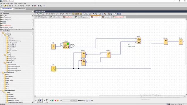 Обзор типовой программы Siemens Logo в частном доме.