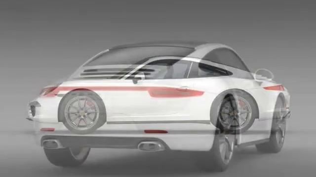 3D Model Porsche 911 Carerra 4 2013 3D Model at 3DExport.com