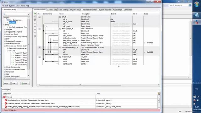 Nios2 Custom Component