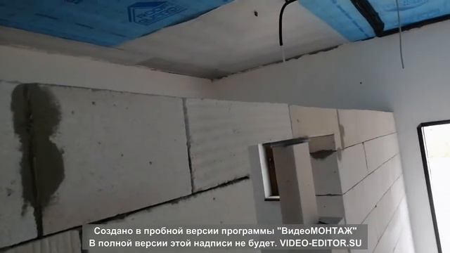 Дверная перемычка в газобетоне