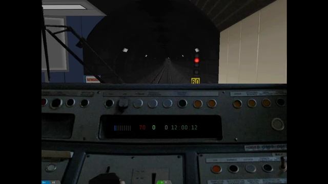 OPEN BVE  Поездка На Поезде юбилейный   По филёвской Линий  С Информатором Вся Линия