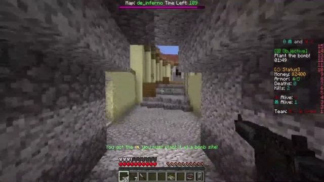 MINECRAFT - COUNTERSTRIKE (CS:GO) MINIGAME