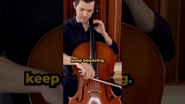 How To Play Off The String On Cello - Spiccato Bow Stroke Teacher Tips Step 1