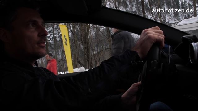 Ferrari GTC4Lusso V12 2019 - Testfahrt Auf Eis Und Schnee