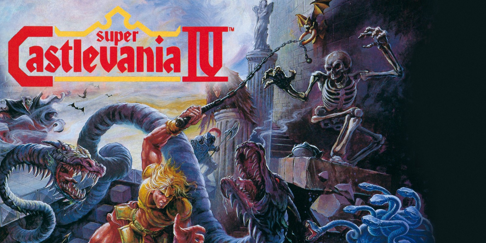 Первое прохождение Super Castlevania IV Snes #2.1