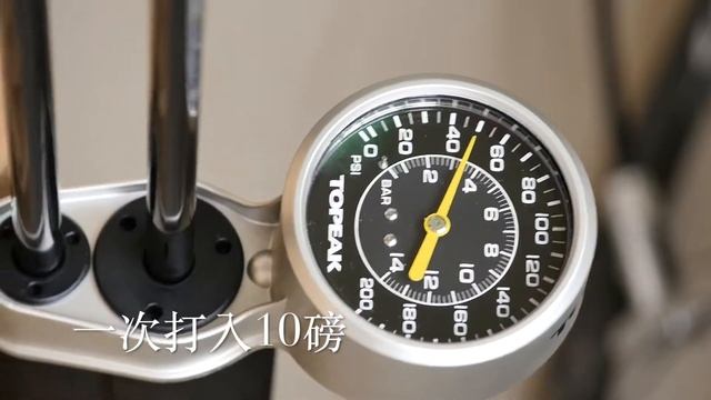 Topeak JoeBlow TT（TWIN TURBO） 打氣筒