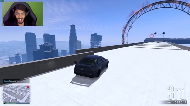 Face To Face Death Race | Ultimate Chaos ? | GTA 5 Adversary Mode - Black FOX