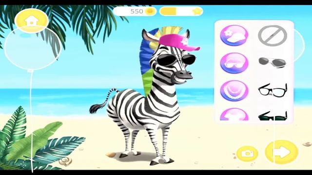 Animal Hair Salon | Maker Up Animals - Educational Game Play By TutoTOONS