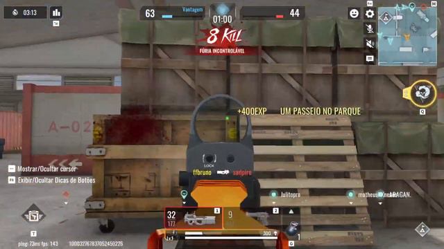 🔴🩸BLOODSTRIKE ZONA QUENTE ON FIRE🔴🩸#fps #bloodstrikemobile #netease #neteasegames #wizardgames