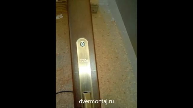 Врезка замка agb