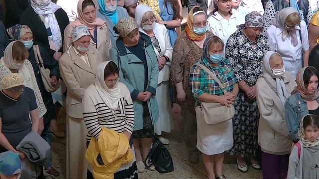 ВОЗНЕСЕНИЕ ГОСПОДНЕ. Божественная Литургия. Совершает митрополит Тверской и Кашинский Амвросий.